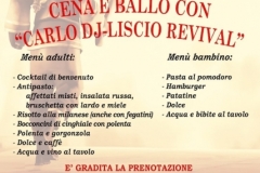 A cena per i pompieri 2018